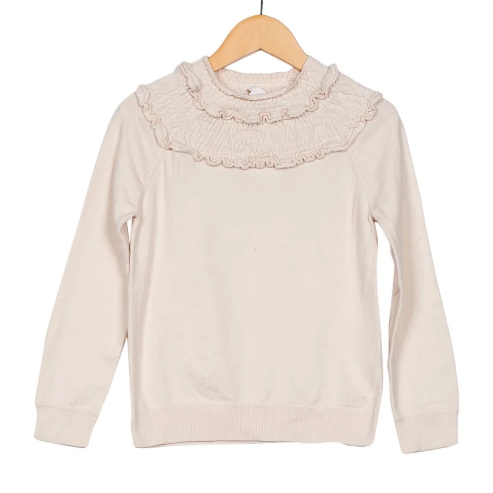 Chloe Girls Ruffle Sweater